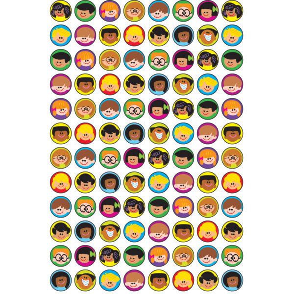 Kids superSpots Stickers, 800 Per Pack, 6 Packs