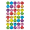 Silly Smiles superSpots Stickers-Sparkle, 160 Per Pack, 6 Packs