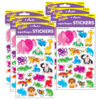 Awesome Animals superShapes Stickers-Large, 160 Per Pack, 6 Packs