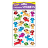 Puppy Pals superShapes Stickers-Large, 160 Per Pack, 6 Packs