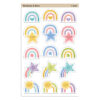 Rainbows & Stars Large superShapes Stickers, 120 Per Pack, 6 Packs