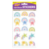 Rainbows & Stars Large superShapes Stickers, 120 Per Pack, 6 Packs