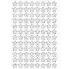 Silver Sparkle Stars superShapes Stickers-Sparkle, 400 Per Pack, 6 Packs