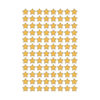 Gold Foil Stars superShapes Stickers, 400 Per Pack, 6 Packs