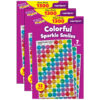 Colorful Sparkle Smiles superSpots Value Pack, 1300 Per Pack, 3 Packs