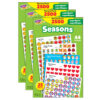 Seasons superSpots-superShapes Variety Pack, 2500 Per Pack, 3 Packs