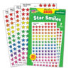 Star Smiles superShapes Stickers Value Pack, 2500 Per Pack, 3 Packs