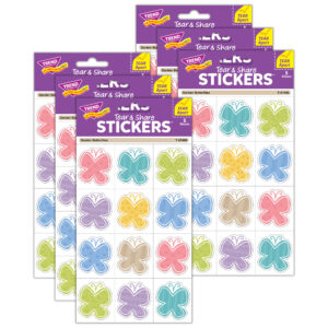 Garden Butterflies Tear , 60 Per Pack, 6 Packs