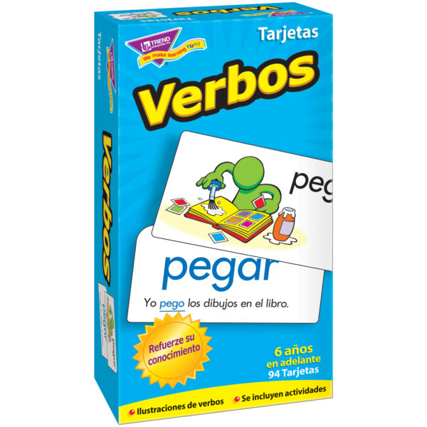 Verbos (Spanish Action Words) Skill Drill Flash Cards, 3 Packs