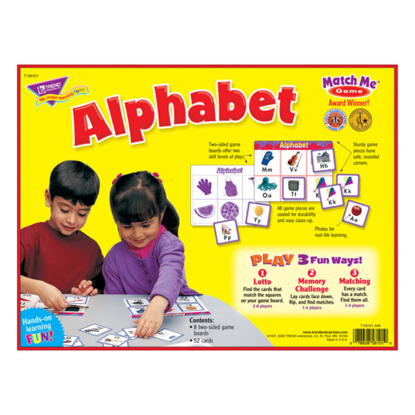 Alphabet Match Me Games