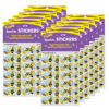 Buzzing Bumblebees Sparkle Stickers, 72 Per Pack, 12 Packs