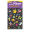 Sparkly Space Stuff Sparkle Stickers, 36 Per Pack, 6 Packs