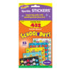 School Days Sparkle Stickers Variety Pack, 432 Per Pack, 3 Packs