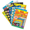 School Days Sparkle Stickers Variety Pack, 432 Per Pack, 3 Packs