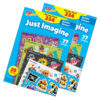 Just Imagine Sparkle Stickers Variety Pack, 234 Per Pack, 2 Packs