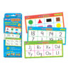 Alphabets, Number, Shapes and Colors Wipe-Off Bingo Cards, 3 Packs