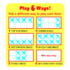 Alphabets, Number, Shapes and Colors Wipe-Off Bingo Cards, 3 Packs