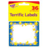 Star Brights Terrific Labels, 36 Per Pack, 6 Packs