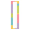 Cheerful Stripes Desk Toppers Name Plates, 36 Per Pack, 6 Packs