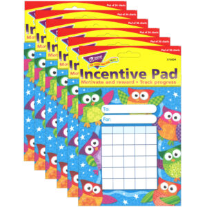 Owl-Stars! Incentive Pad, Pack of 6