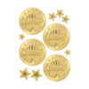 Excellence (Gold) Award Seals Stickers, 32 Per Pack, 6 Packs