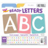 Garden Path 4" Tiles Uppercase Ready Letters, 150 Pieces Per Pack, 2 Packs