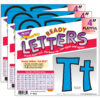 Blue 4" Playful Combo Ready Letters, 3 Packs