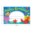 Happy Birthday! Sea Buddies Recognition Awards, 30 Per Pack, 6 Packs