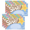 You're a Star Good to Grow Recognition Awards, 30 Per Pack, 6 Packs