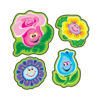 Friendly Flowers-Floral Mixed Shapes Stinky Stickers, 84 Per Pack, 6 Packs