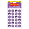 Purple Smiles-Grape Stinky Stickers, 96 Per Pack, 6 Packs