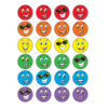 Colorful Smiles-Tutti-Frutti Stinky Stickers, 96 Per Pack, 6 Packs