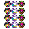 Trick or Treat!-Root Beer Stinky Stickers, 48 Per Pack, 6 Packs