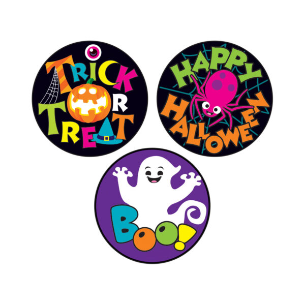 Trick or Treat!-Root Beer Stinky Stickers, 48 Per Pack, 6 Packs