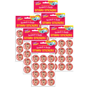 Great!-Cola Scented Stickers, 24 Per Pack, 6 Packs