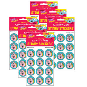 Ham It Up!-Ham Scented Stickers, 24 Per Pack, 6 Packs