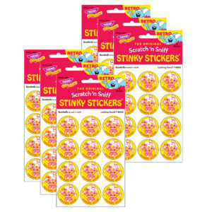 Looking Good!-Gumballs Scented Stickers, 24 Per Pack, 6 Packs