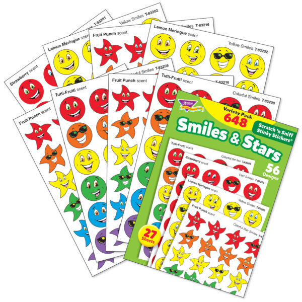 Smiles  Variety Pack, 648 Per Pack, 2 Packs