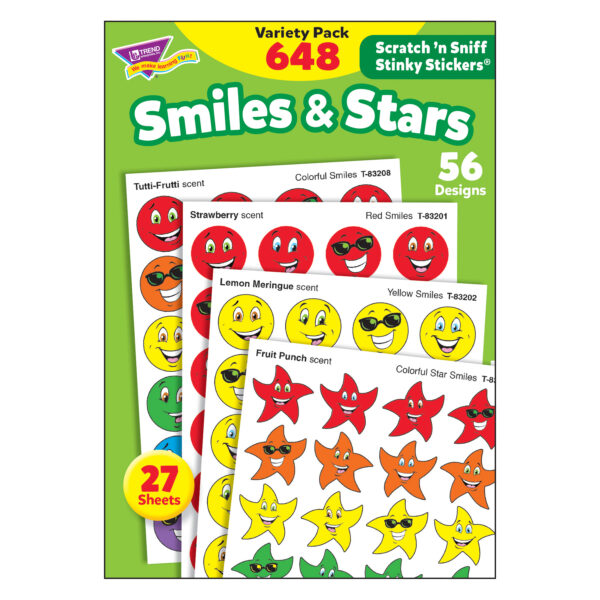 Smiles  Variety Pack, 648 ct