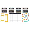 I ♥ Metal Wipe-Off Calendar Bulletin Board Set, 3 Sets