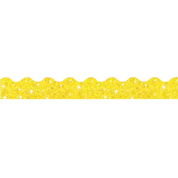 Yellow Sparkle Terrific Trimmers, 32.5 Feet Per Pack, 6 Packs