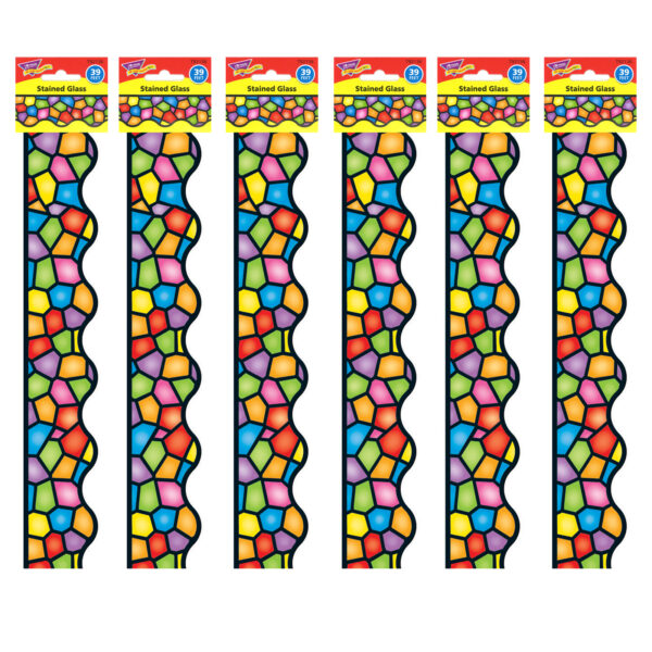 Stained Glass Terrific Trimmers, 39 Feet Per Pack, 6 Packs