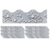 I ♥ Metal Silver Stars Terrific Trimmers, 39' Per Pack, 6 Packs