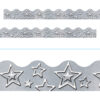 I ♥ Metal Silver Stars Terrific Trimmers, 39' Per Pack, 6 Packs