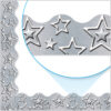 I ♥ Metal Silver Stars Terrific Trimmers, 39' Per Pack, 6 Packs