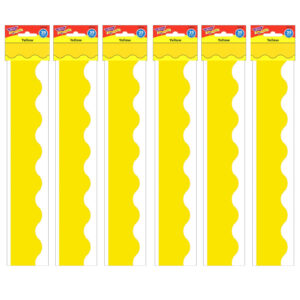 Yellow Terrific Trimmers, 39 Feet Per Pack, 6 Packs