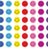 Happy Faces Mini Stickers, 528 Per Pack, 12 Packs