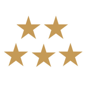 Gold Stars Foil Stickers, 294 Per Pack, 12 Packs