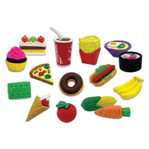 Desk Pets - Assorted Food, 40 Per Pack, 2 Packs