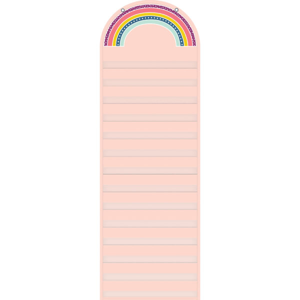 Oh Happy Day Rainbow 14 Pocket Chart